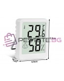 Цифров термометър мини метеорологична станция хигрометър